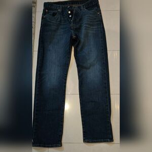 Levi 501 Womens Straight Leg, Button Up Jeans, 28/30L